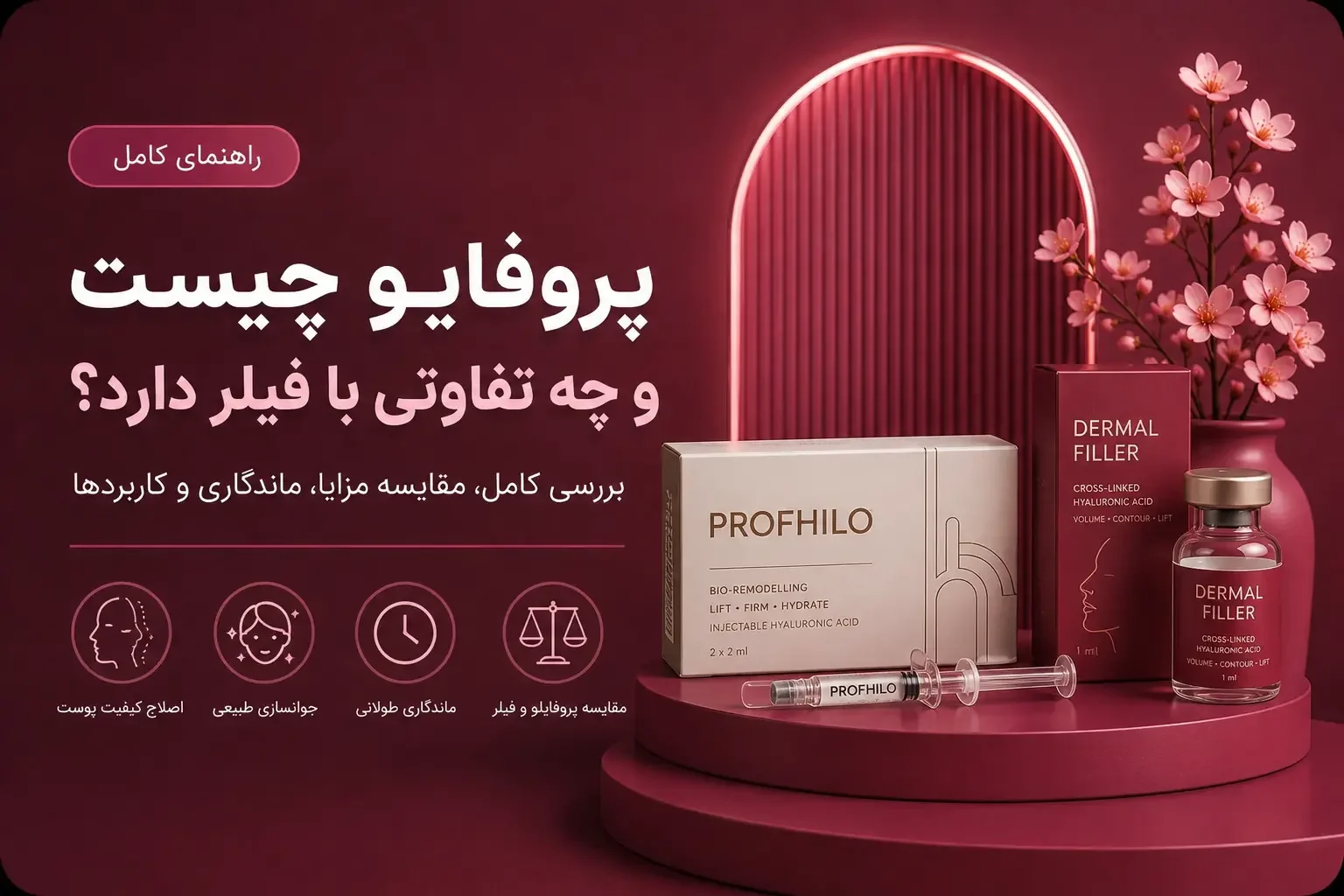 پروفایلو چیست و چه تفاوتی با فیلر دارد؟